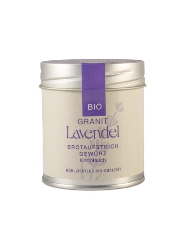 Granitlavendel Brotaufstrich Gewürz Knoblauch BIO