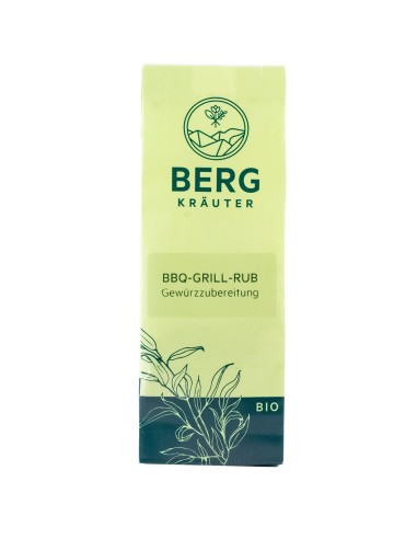 BBQ-Grill Rub BIO Gewürzzubereitung zum Marinieren von Fleisch