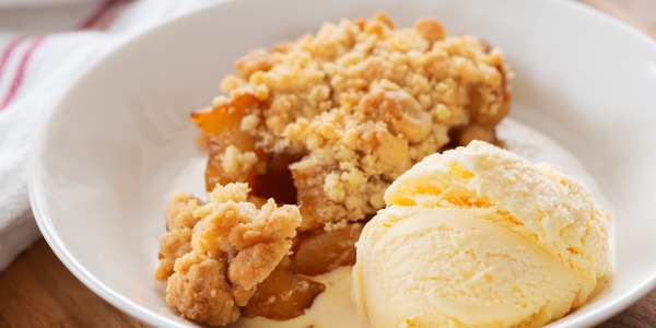 Rezept: Apfel-Crumble